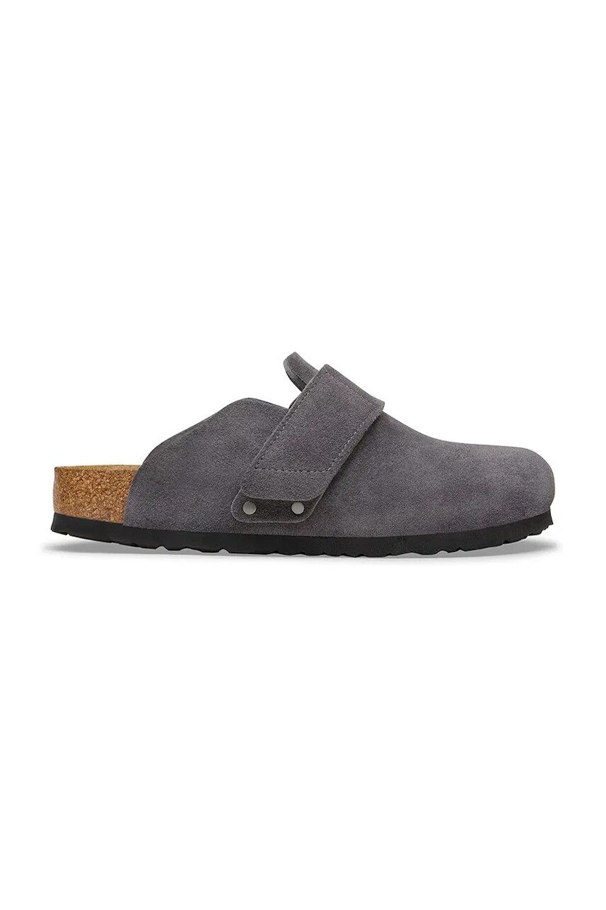 Birkenstock šľapky mules dámske semišové Loma