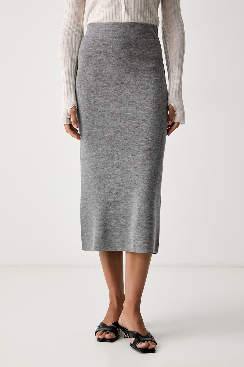 MM by Max Mara sukňa vlnená MMLSONNI