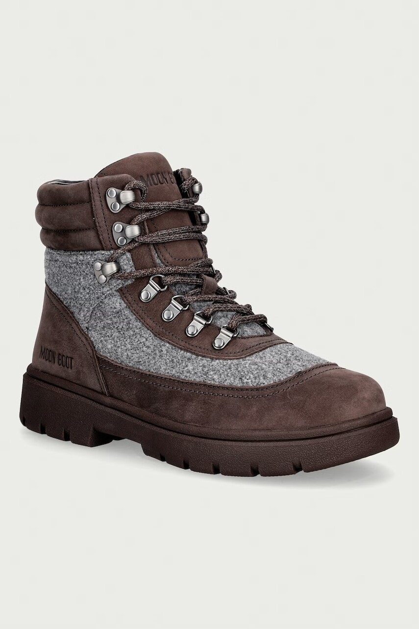 Moon Boot obuv pánska MB COMBAT BOOT FELT