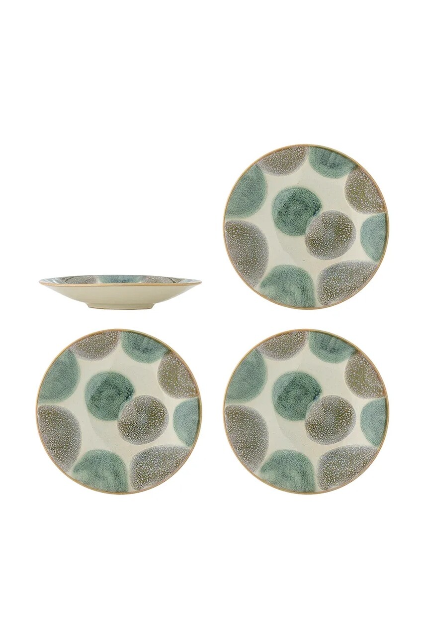 Bloomingville sada tanierikov z kameniny 13,5 x 2,5 cm