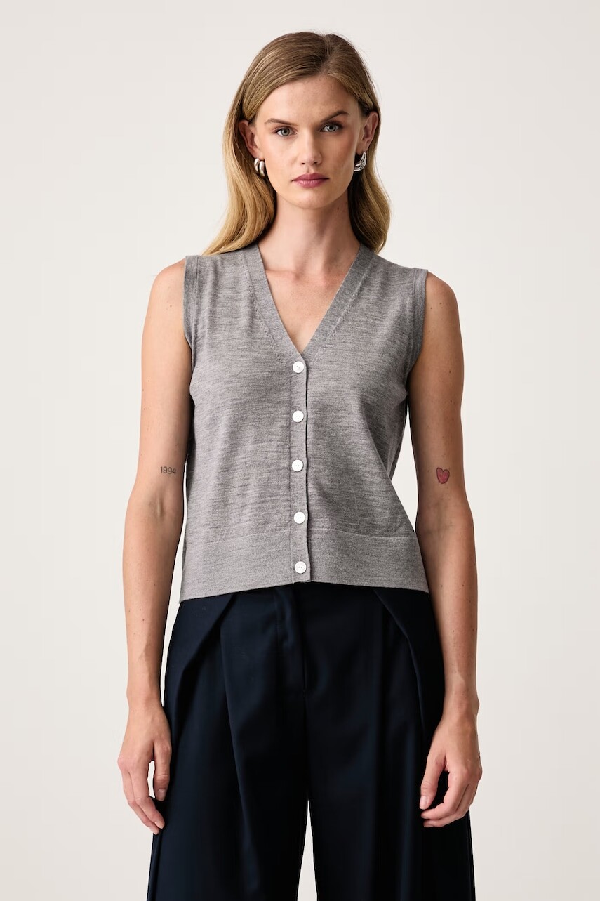 MM by Max Mara vesta dámska vlnená MMLALBATA