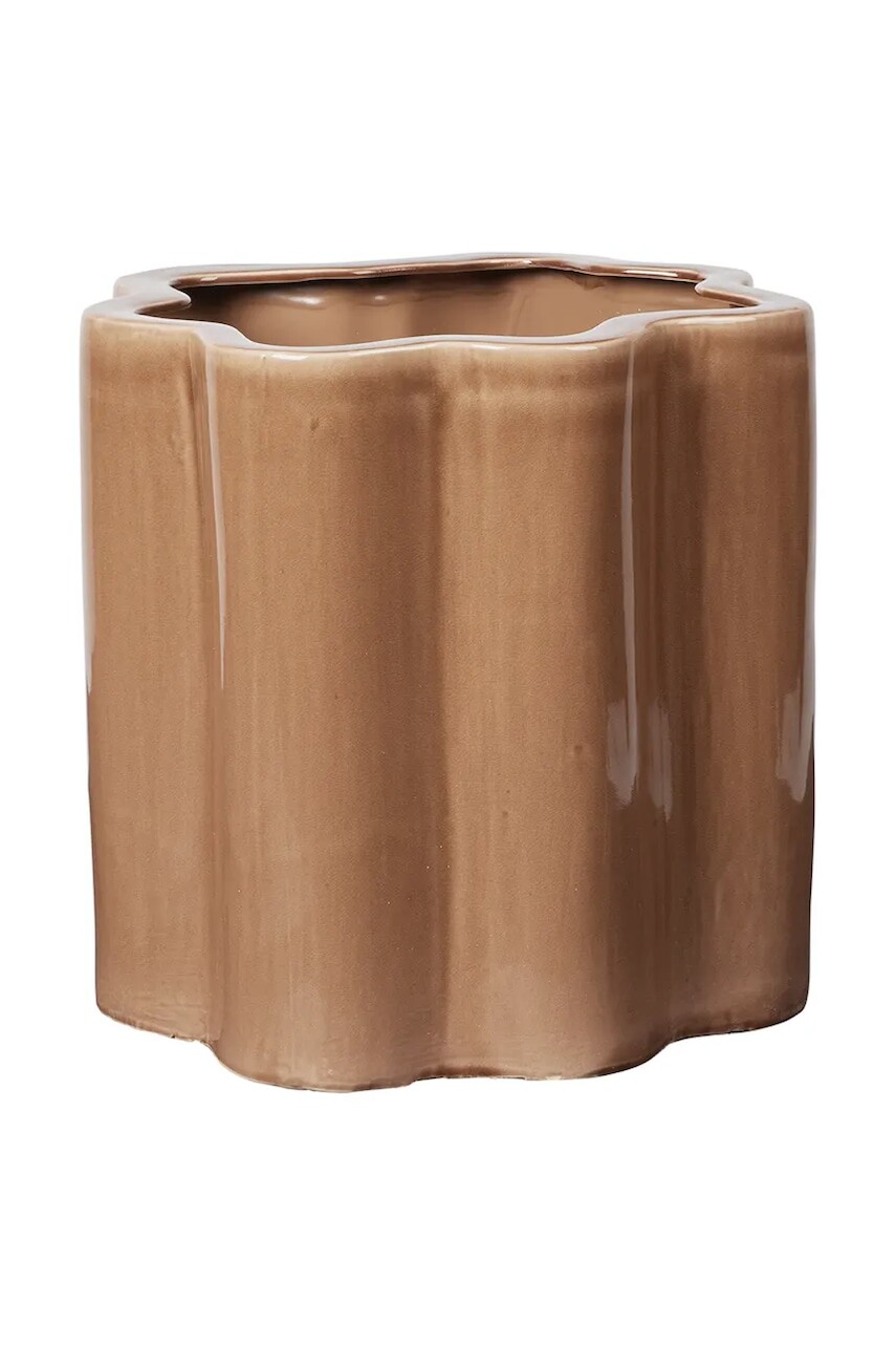Broste Copenhagen obal kvetináča z keramiky 36,5 x 37,5 x 36 cm