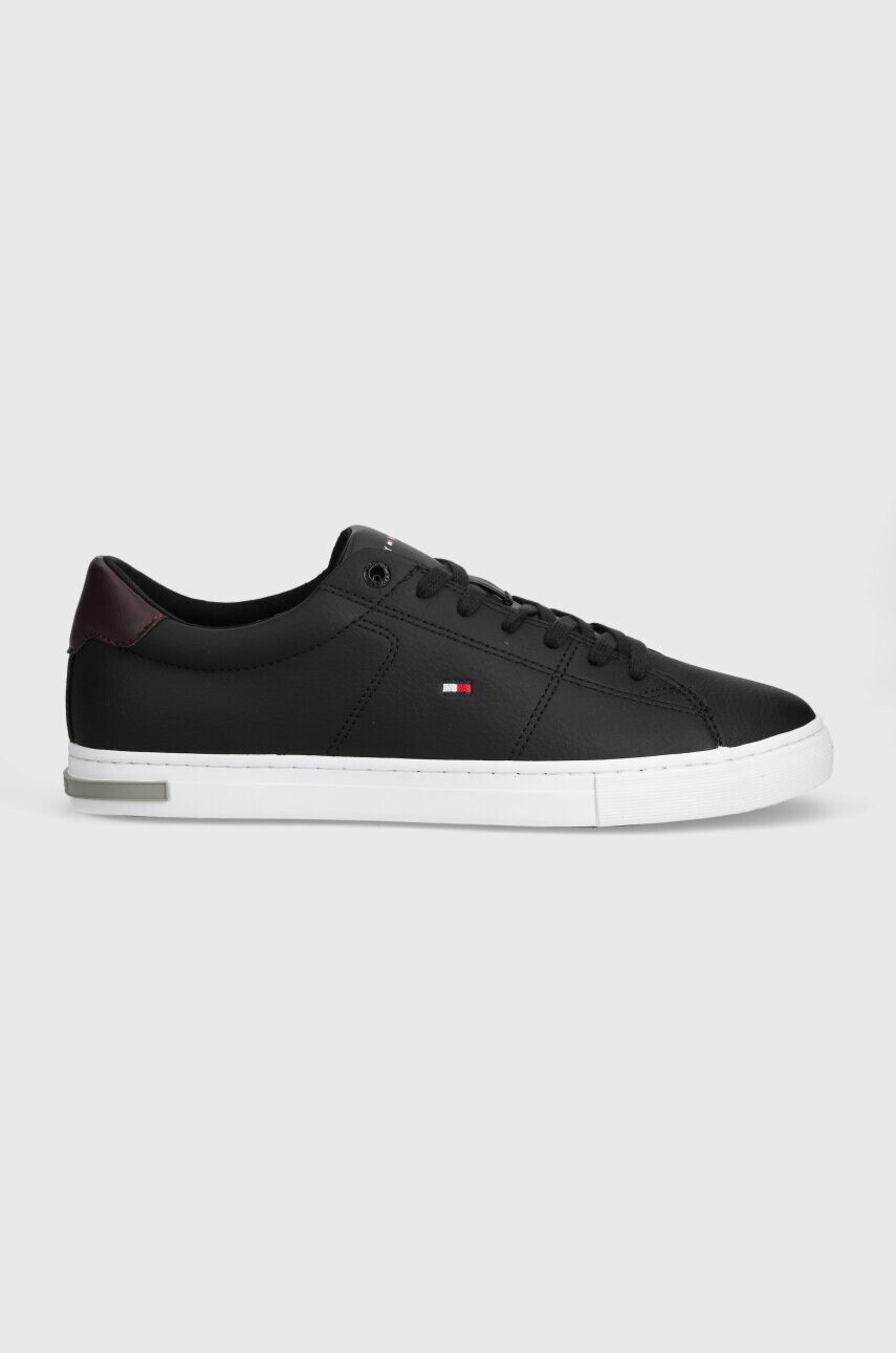 Tommy Hilfiger Kožené tenisky Tommy Hilfiger ESSENTIAL LEATHER DETAIL VULC