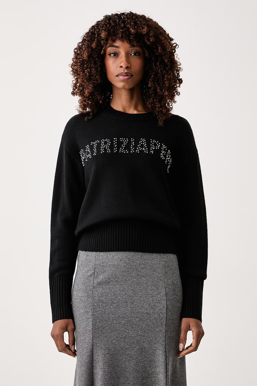 Patrizia Pepe sveter loungwear dámsky s vlnou