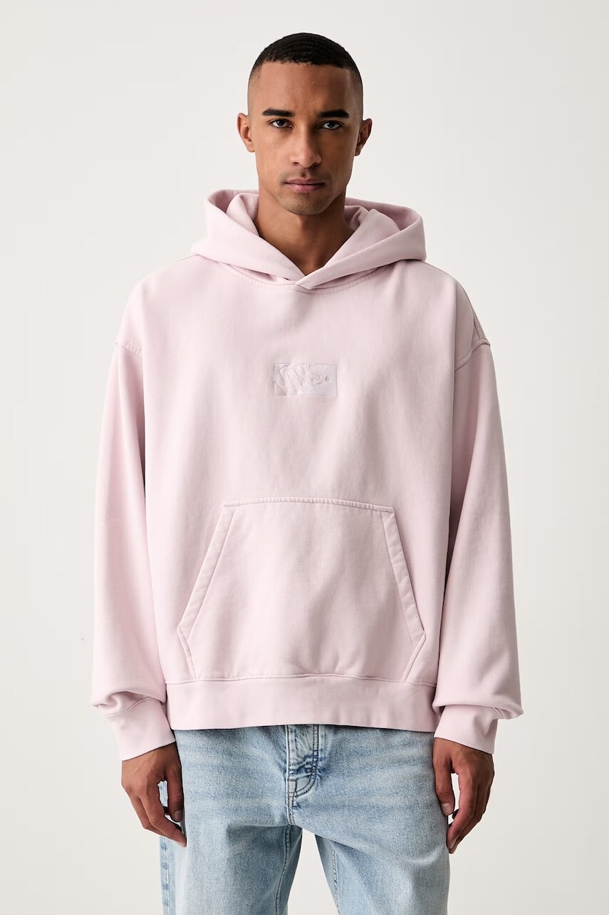 Vans mikina s kapucňou pánska s bavlnou PREMIUM