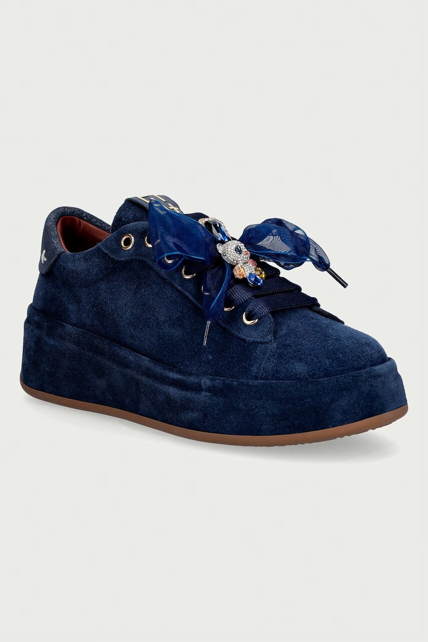 Gio+ Oliva sneakers dámske semišové