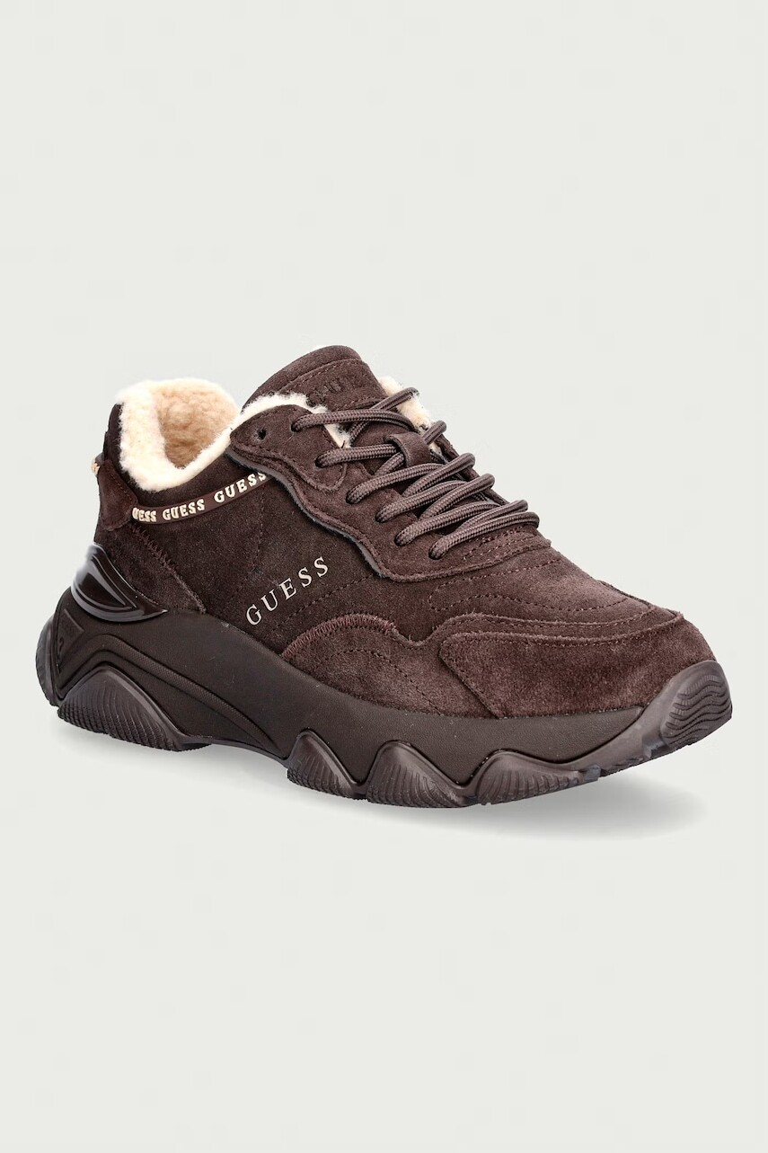 Guess MICOLA3 sneakers dámske semišové