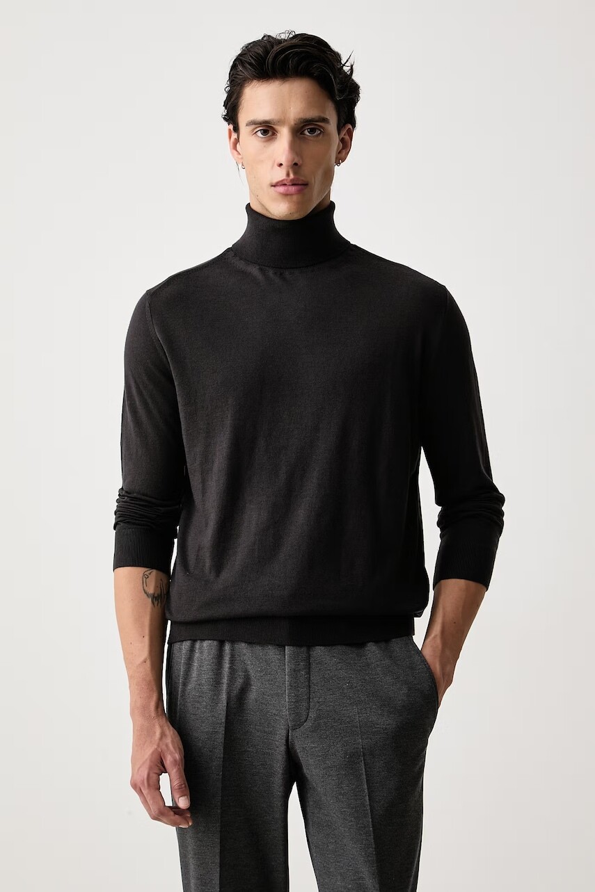 Armani Exchange rolák pánsky s vlnou