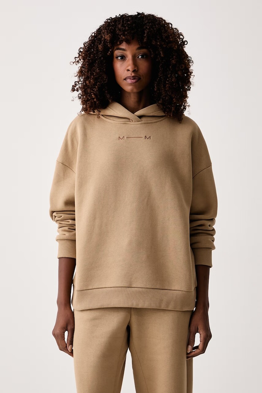 MM by Max Mara mikina s kapucňou dámska s bavlnou MMLMITICO