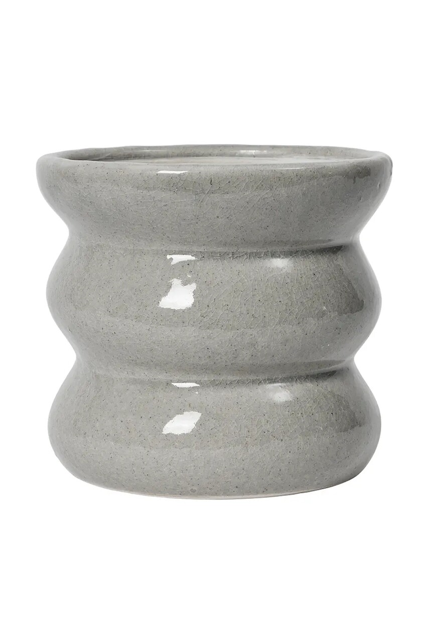Broste Copenhagen kvetináč z kameniny 17,5 x 16 cm