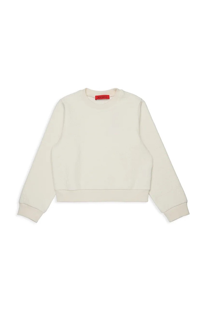 Max&Co. mikina detská s bavlnou MAXS26F SWEAT-SHIRT