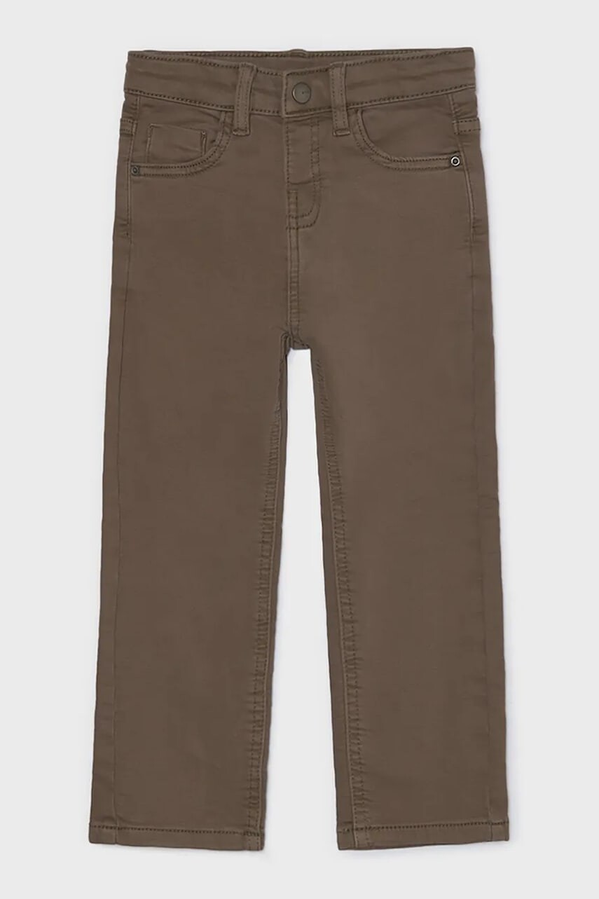 Mayoral nohavice regular detské s bavlnou soft regular fit