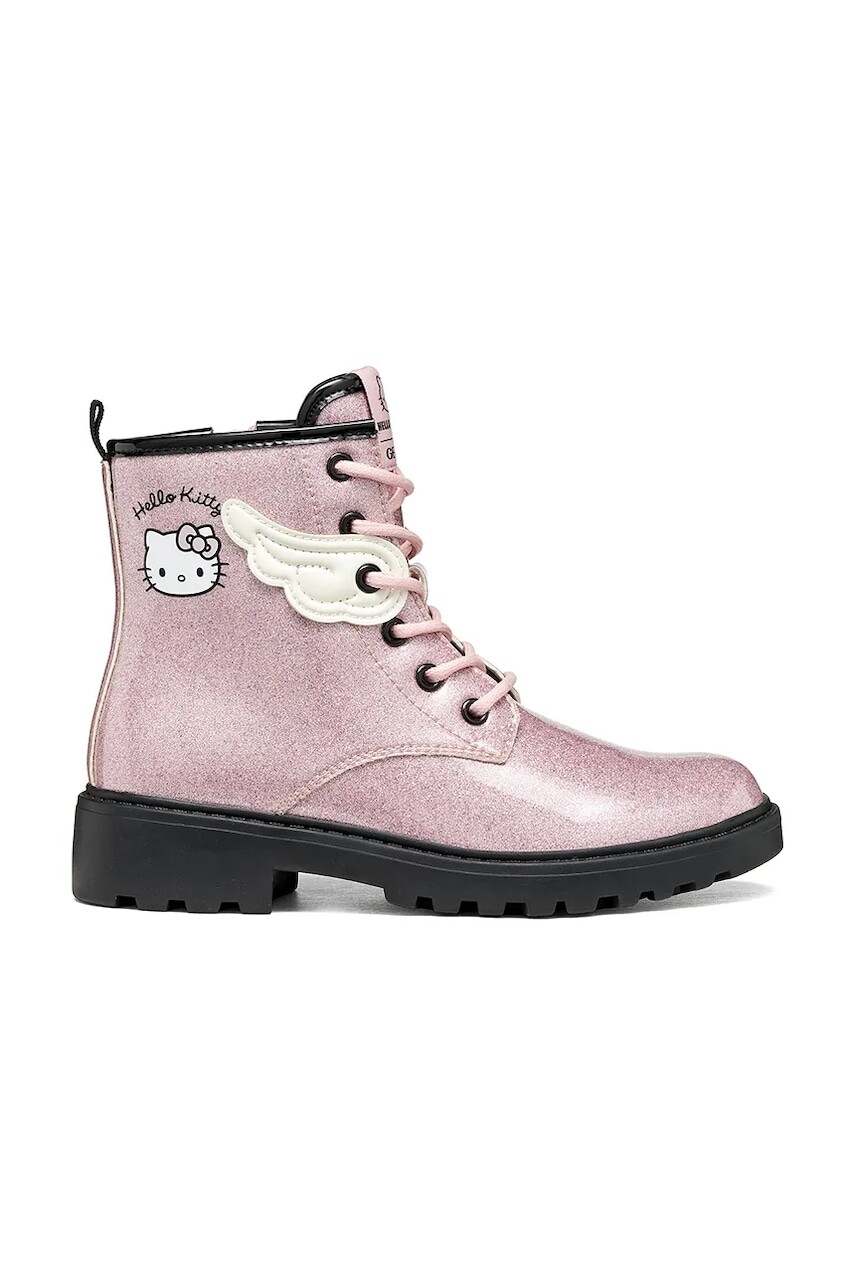 Geox členkové čižmy detské CASEY Hello Kitty