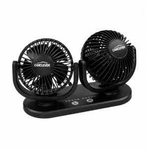Ventilátor DUO na palubnú dosku USB-C / 5V / 2× 4" / päťstupňový