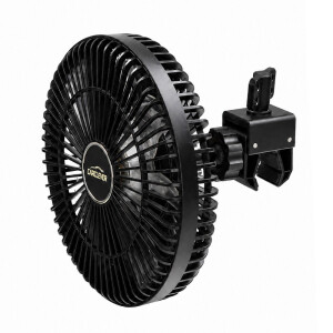 USB ventilátor na klip 208 mm – uchytenie na rúrku 14 – 40 mm, 5 V