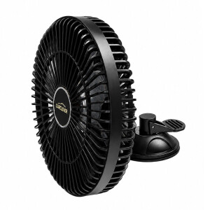 USB ventilátor s prísavkou – priemer 208 mm, 5 V / 11,5 W