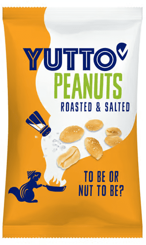 YUTTO Pražené arašidy solené 100 g