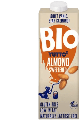 YUTTO BIO Mandľový sladený nápoj 1 l