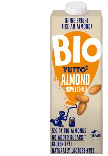 YUTTO BIO Mandľový nesladený nápoj 1 l