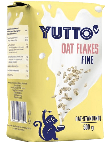 YUTTO Celozrnné ovsené vločky extra jemné 500 g