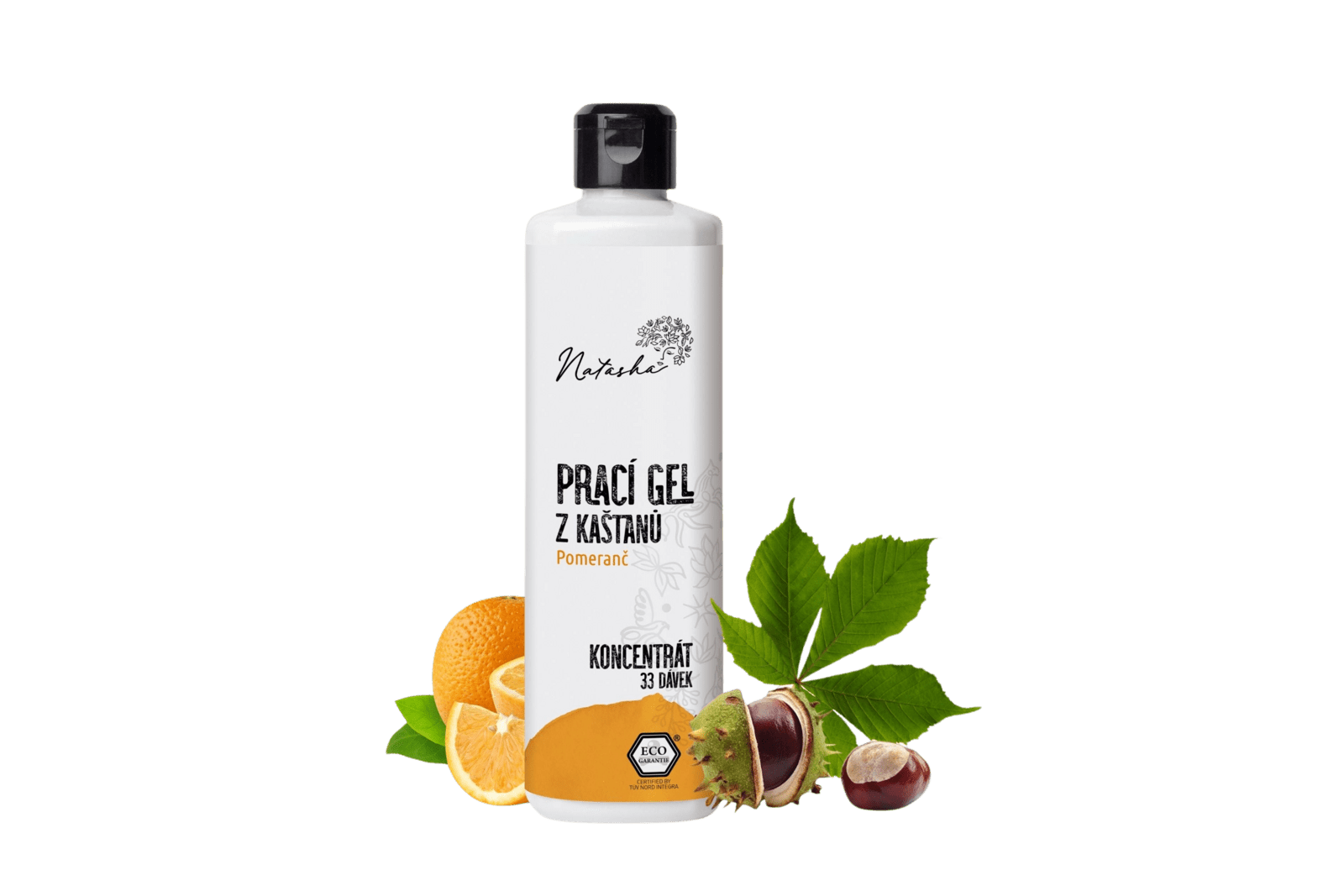 NATASHA Pracie gél z gaštanov -pomaranč koncentrát 500 ml