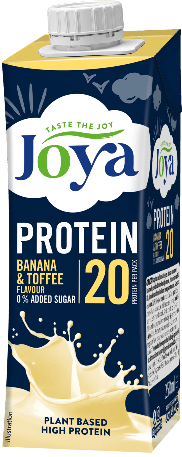 JOYA PROTEÍN Ovsený nápoj s príchuťou banán a karamel bez pridaného cukru 250 ml