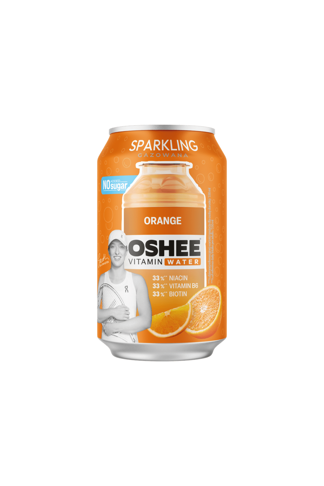 OSHEE Perlivá vitamínová voda Pomaranč 330 ml