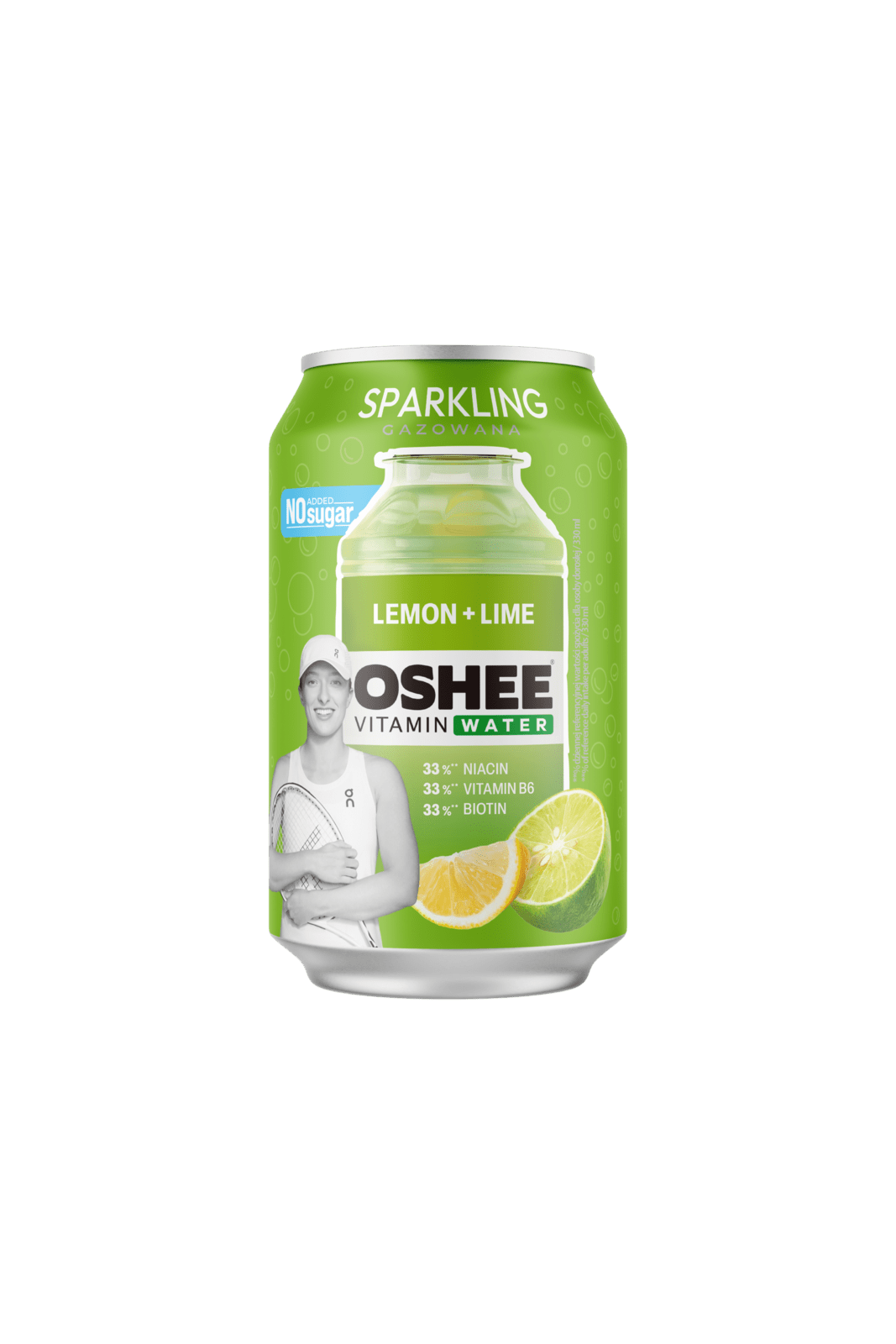 OSHEE Perlivá vitamínová voda Citrón-limetka 330 ml