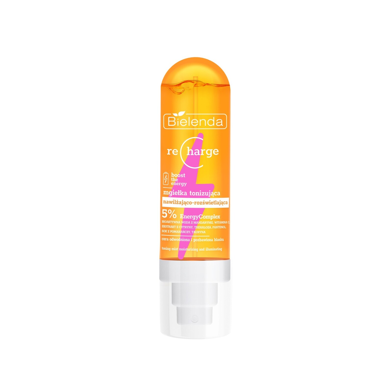 Bielenda Pleťové tonikum v spreji Recharge Toning Mist 100 ml