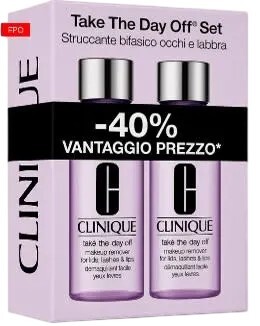 Clinique Sada odličovačov make-upu Take The Day Off Duo set
