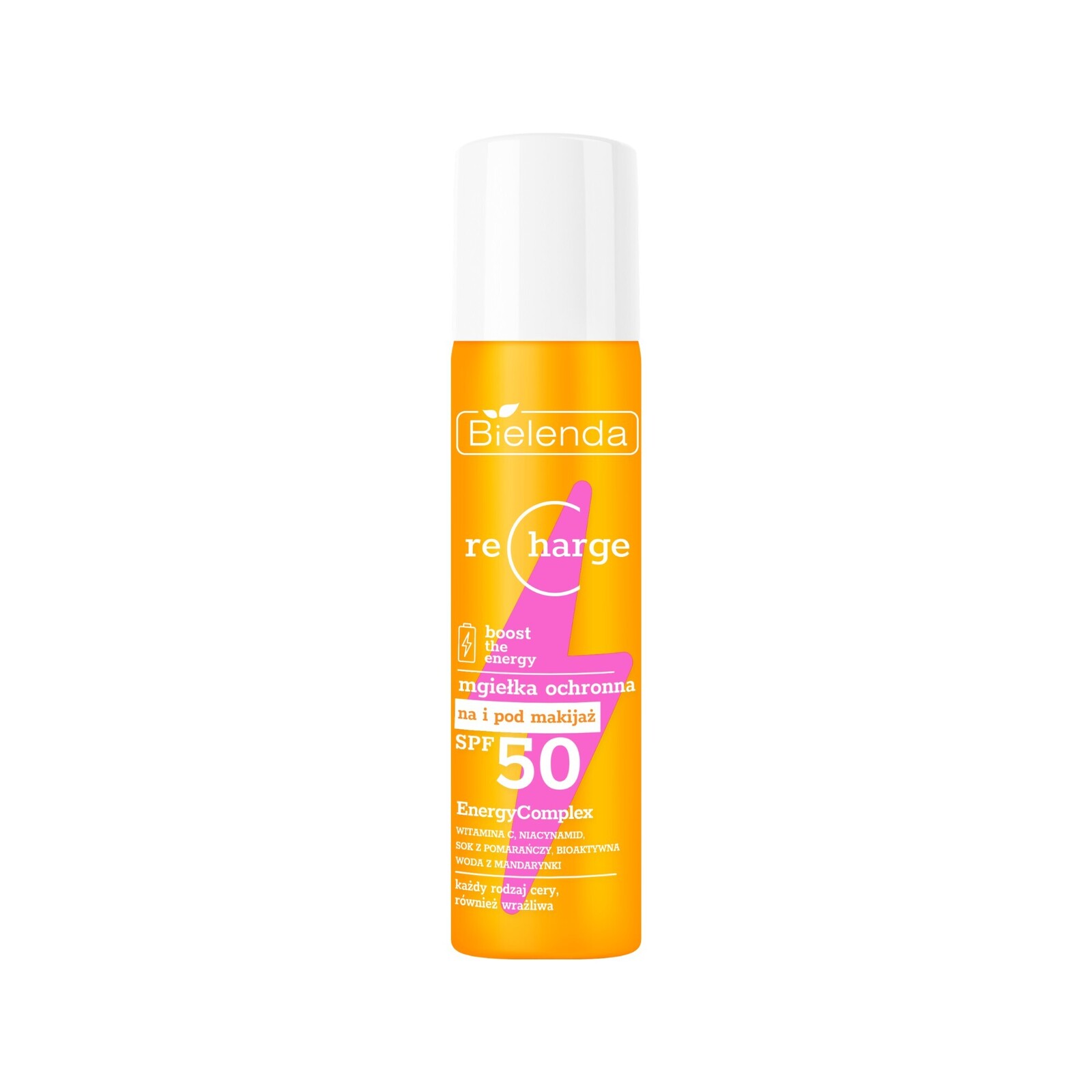 Bielenda Ochranná hmla SPF 50 Recharge Protecting Mist 75 ml