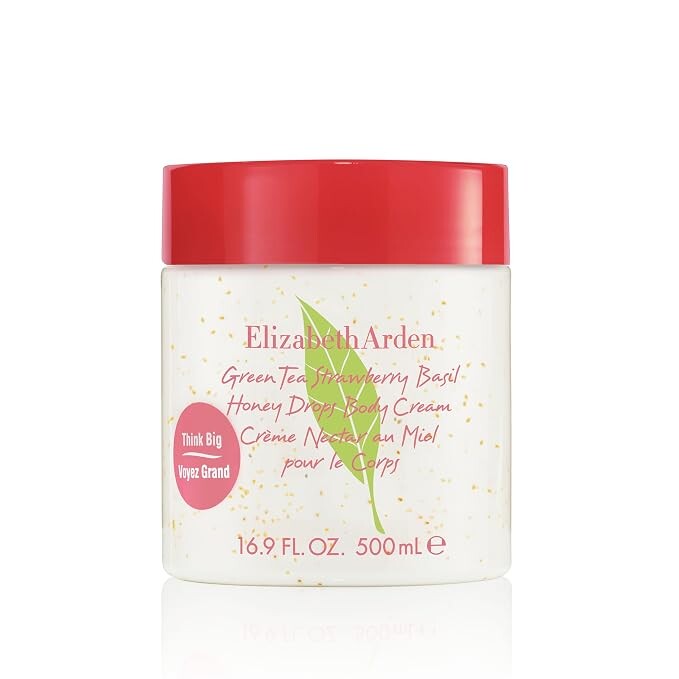 Elizabeth Arden Telový krém Green Tea Strawberry Bazilka Honey Drops Body Cream 500 ml