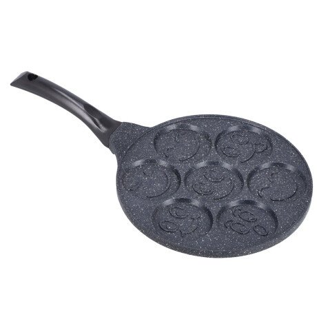 MG Pancakes Emoji panvica na lievance 27cm, čierna