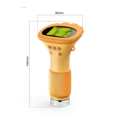 MG MicroView digitálny mikroskop s displejom, oranžový