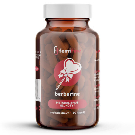 EKOMEDICA SK FemiFine berberine 60 kapsúl