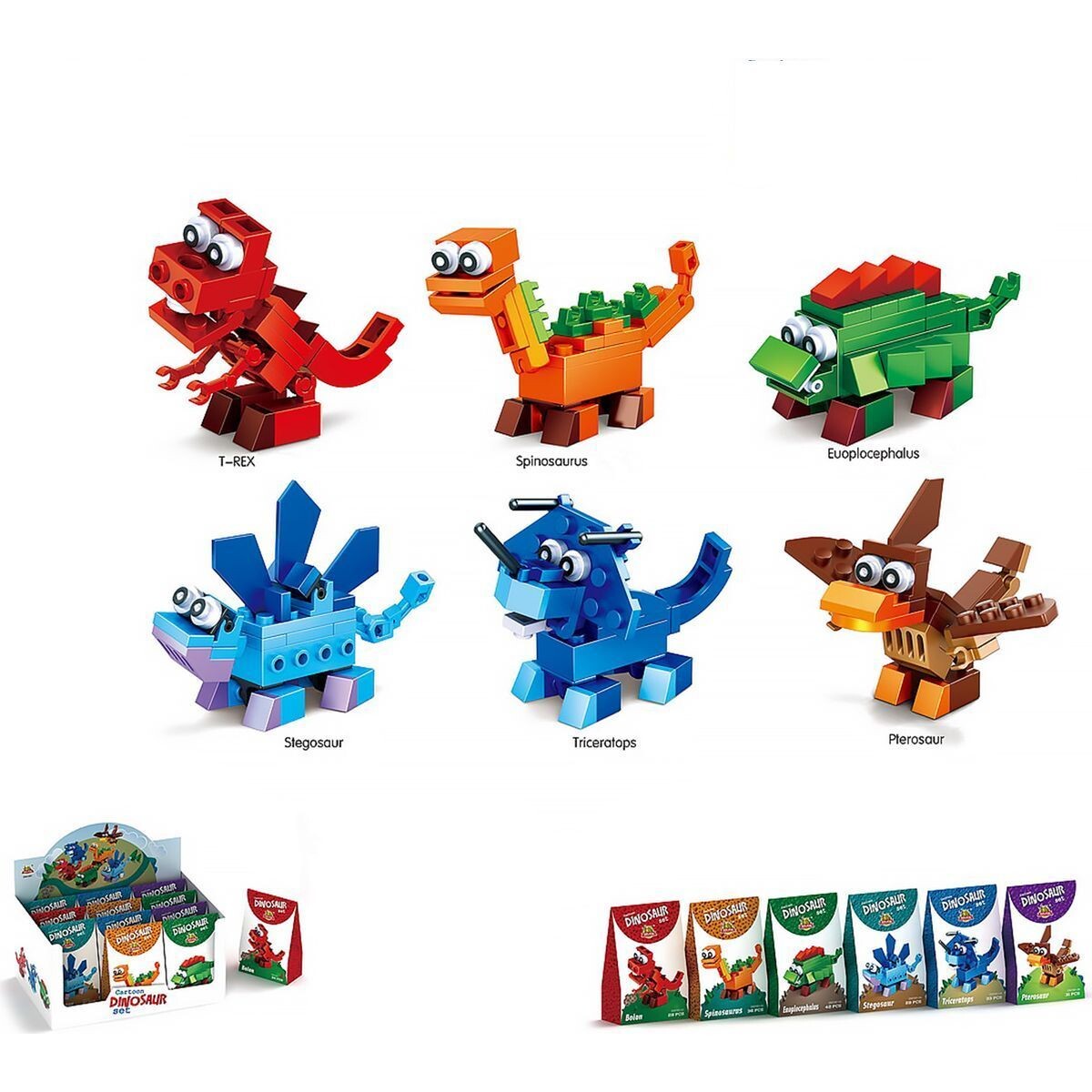 Epee Mini stavebnica Dinosaury
