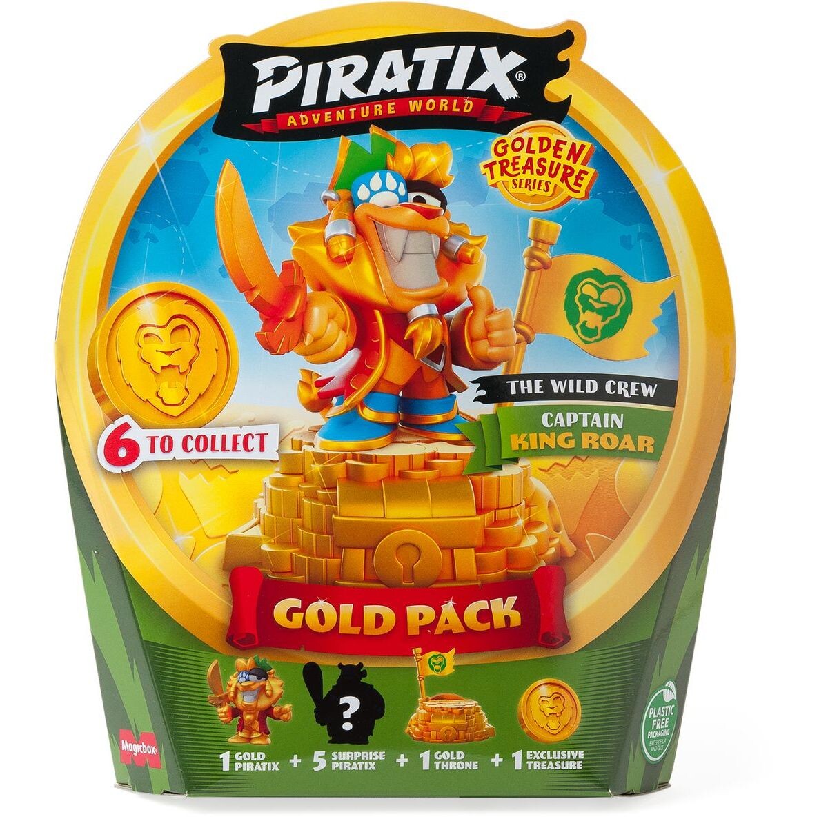 Alltoys Pirátska Figúrka s príslušenstvom Golden Treasure