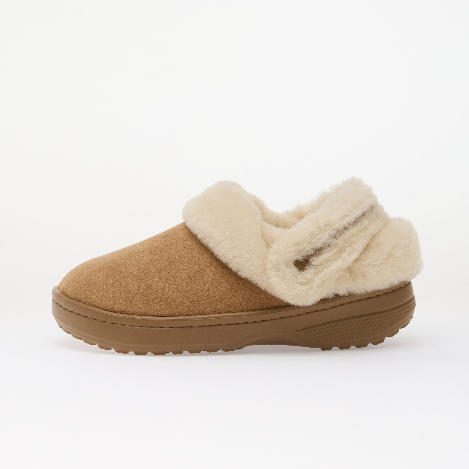 Topánky Crocs Classic Unfurgettable Sueded Clog Sepia 5