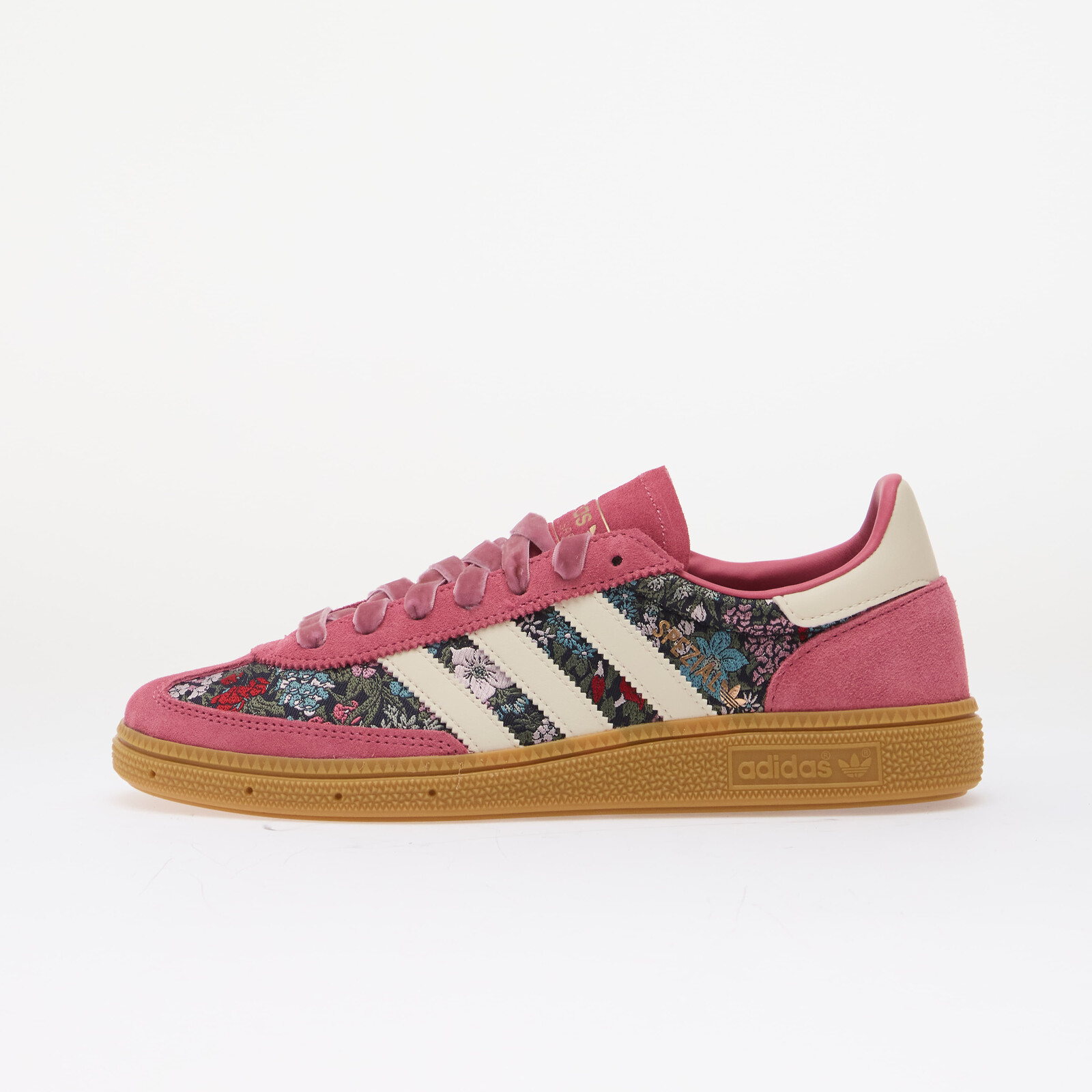Topánky adidas x Liberty London Handball Spezial Equipment Red/ Cream White/ Gum 3 6.5