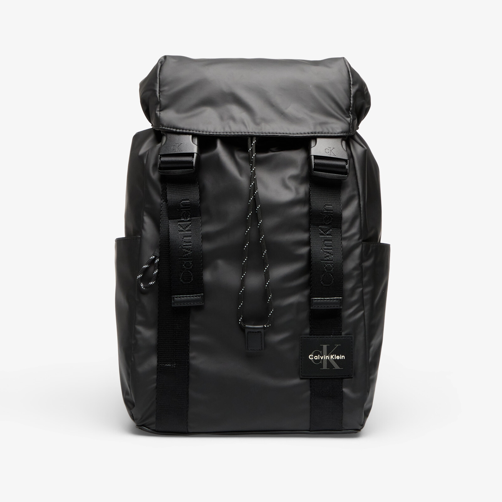 Batoh Calvin Klein Rubberized Flap Back Black Universal