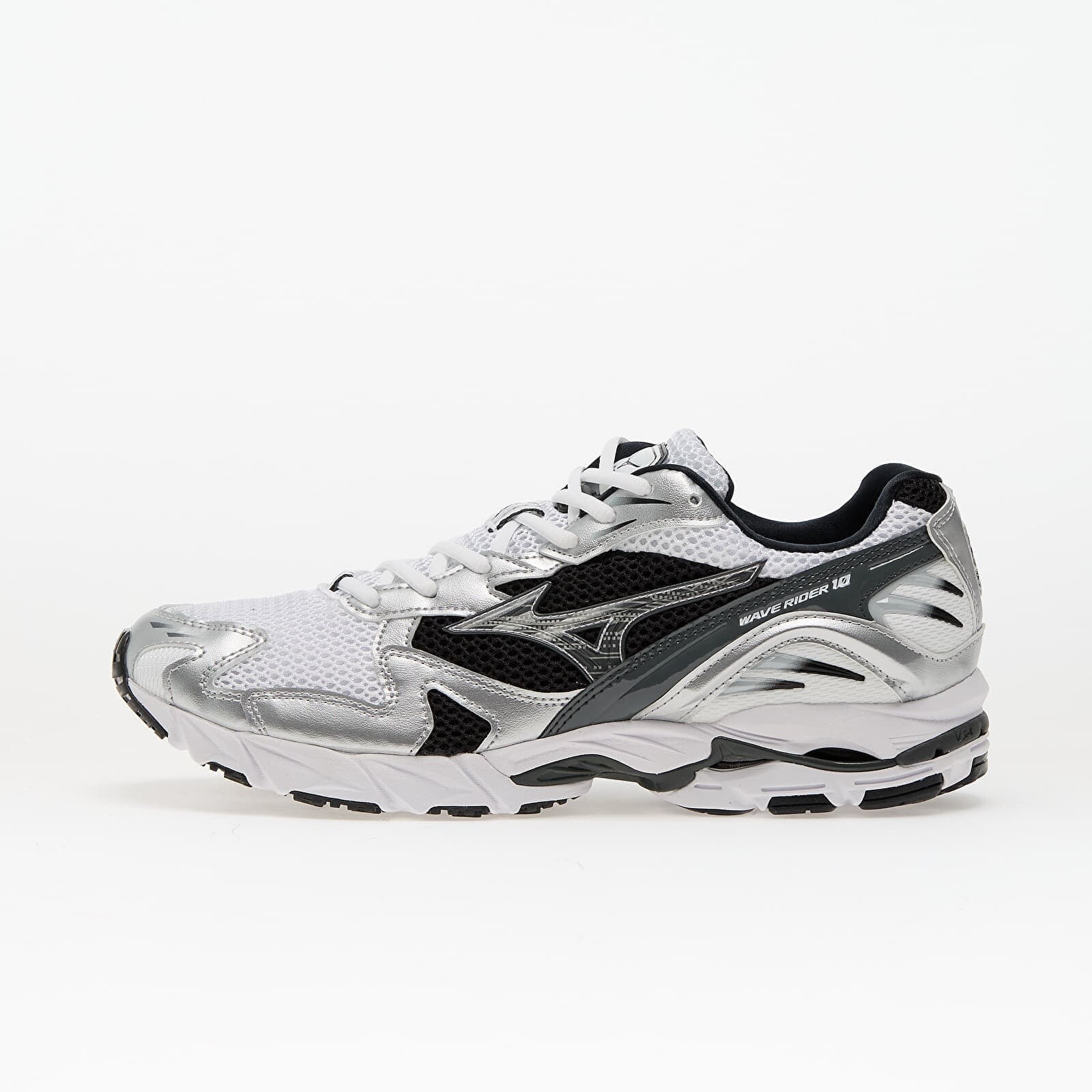 Tenisky Mizuno Wave Rider 10 White/ Silver/ Black EUR 37