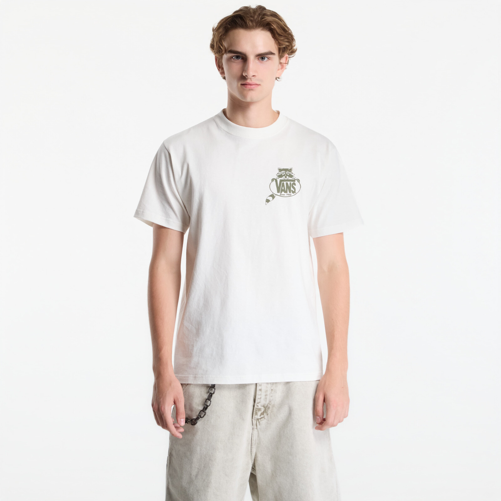 Tričko Vans Trashy SS Tee Marshmallow M