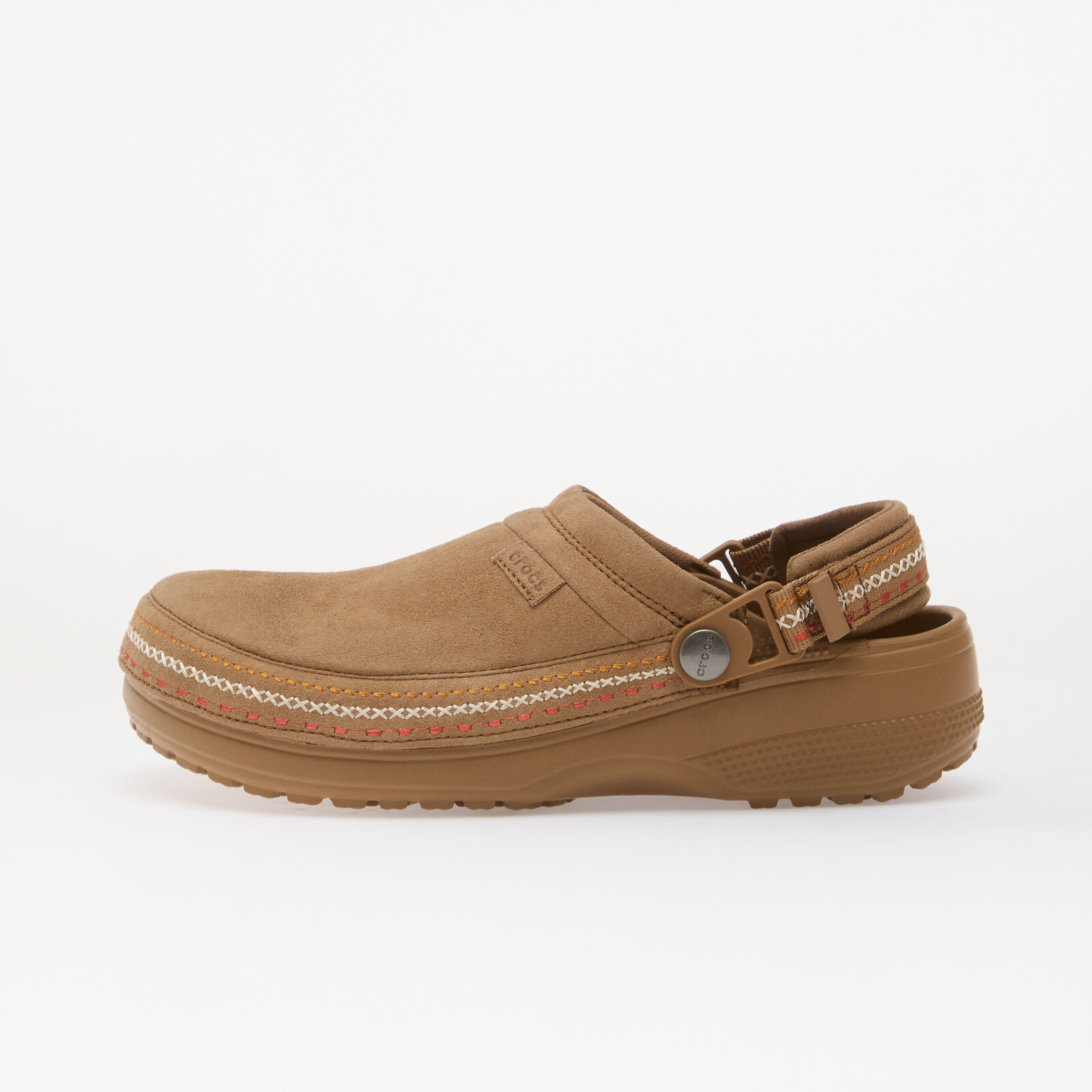 Topánky Crocs Classic Crafted Vegan Suede Stitch Sepia 10