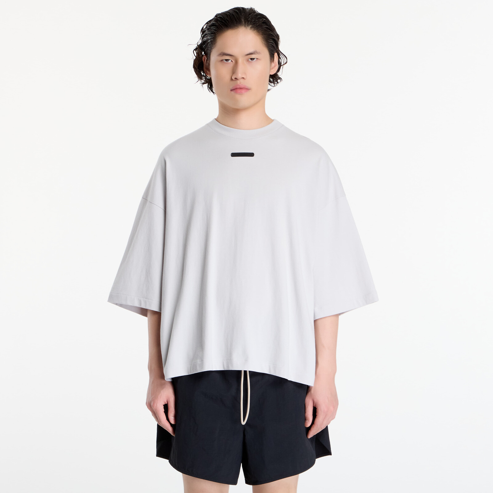 Tričko Fear Of God Essentials Merch Tee Overcast XL
