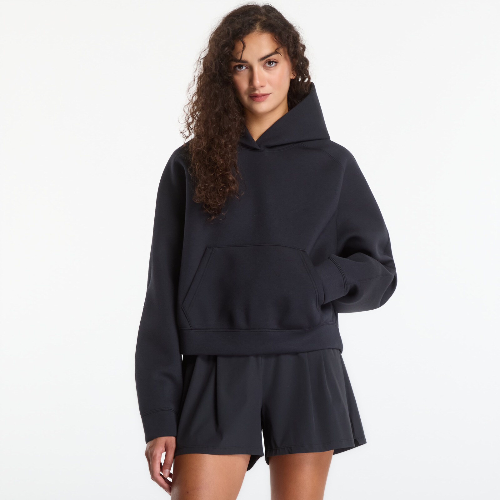 Mikina Nike Pregame Fleece Women's Oversized Hoodie Black/ Black S