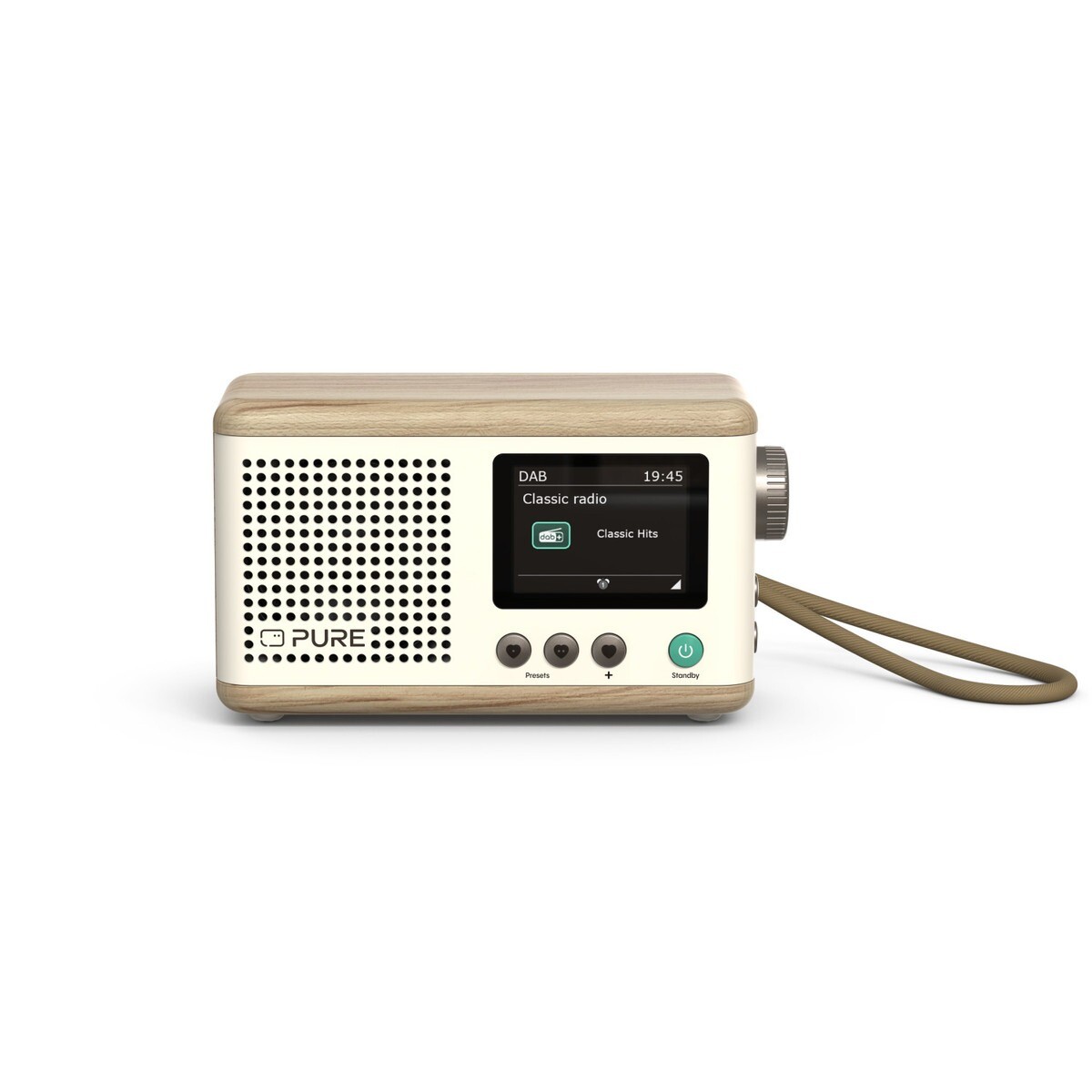 PURE Audio Classic Mini Cotton White/Oak