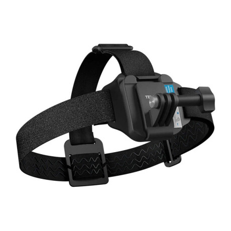 Telesin Headband čelenka s úchytom pre športové kamery GoPro, čierna (QHM-001)