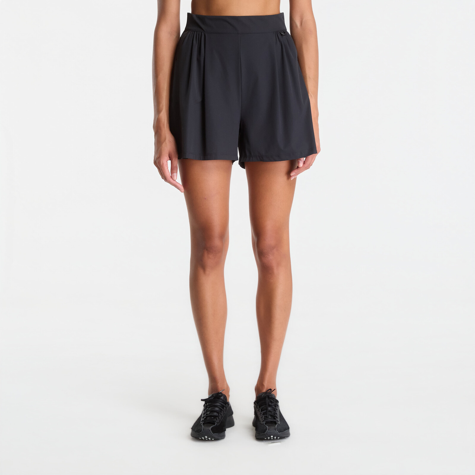 Šortky Nike 24.7 PerfectStretch Women's Dri-FIT High-Waisted Shorts Black/ Black/ Dk Smoke Grey L