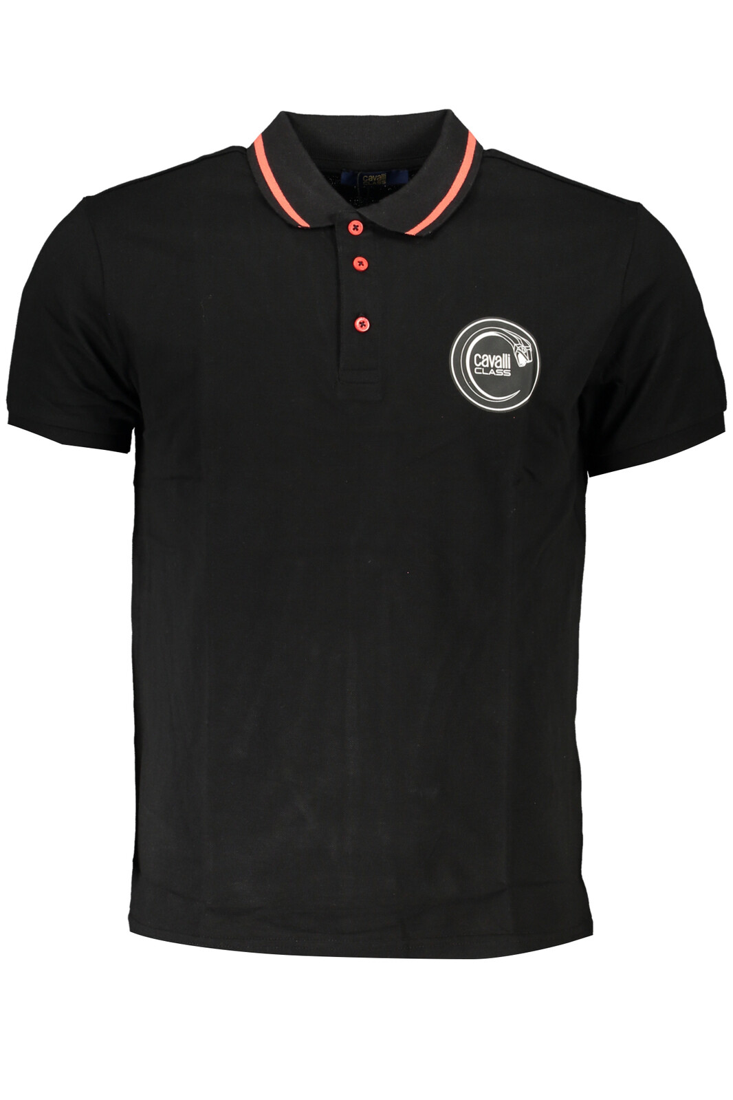 Čierne pánske polo tričko Cavalli Class