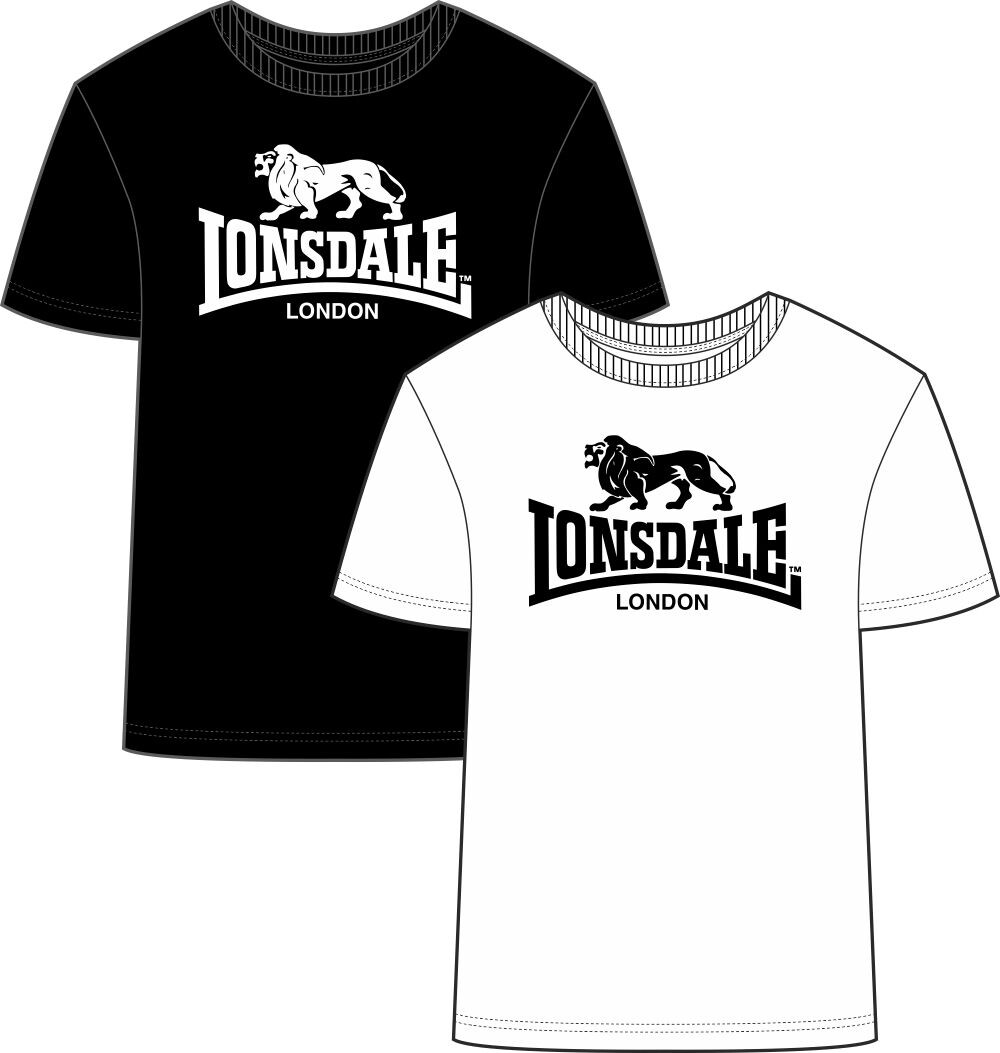 Lonsdale dvojbalenie detských tričiek
